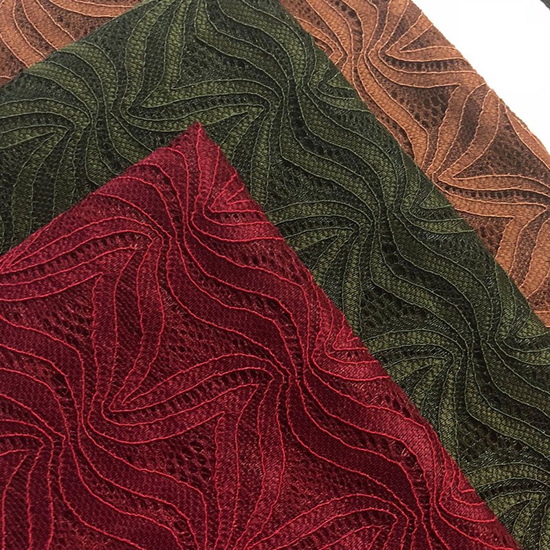 Lace Fabric Nylon Warp Knit Wholesale Supplier 11